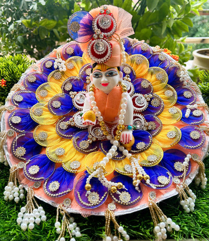 Heavy Designer Royal Laddu Gopal Poshak Set