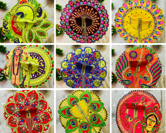 Pack of 9 - Embroidery Poshak Combo