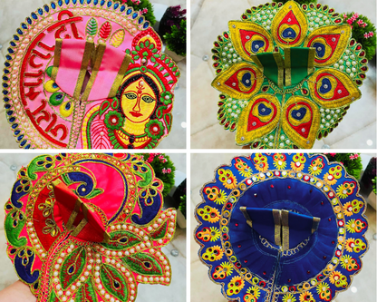 Pack of 4 - Embroidery Poshak Combo