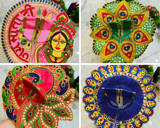 Pack of 4 - Embroidery Poshak Combo
