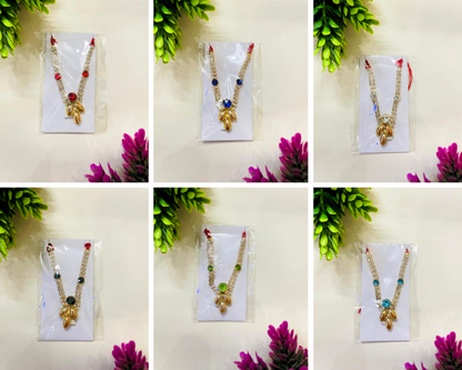 Laddu Gopal Ji Pushp mala for idols (Size 5,6)