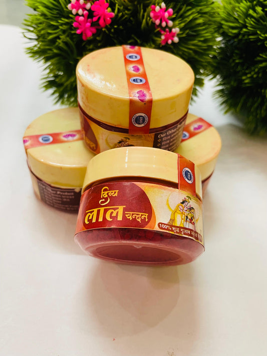 Divya Laal Chandan for Laddu Gopal & Radha Rani