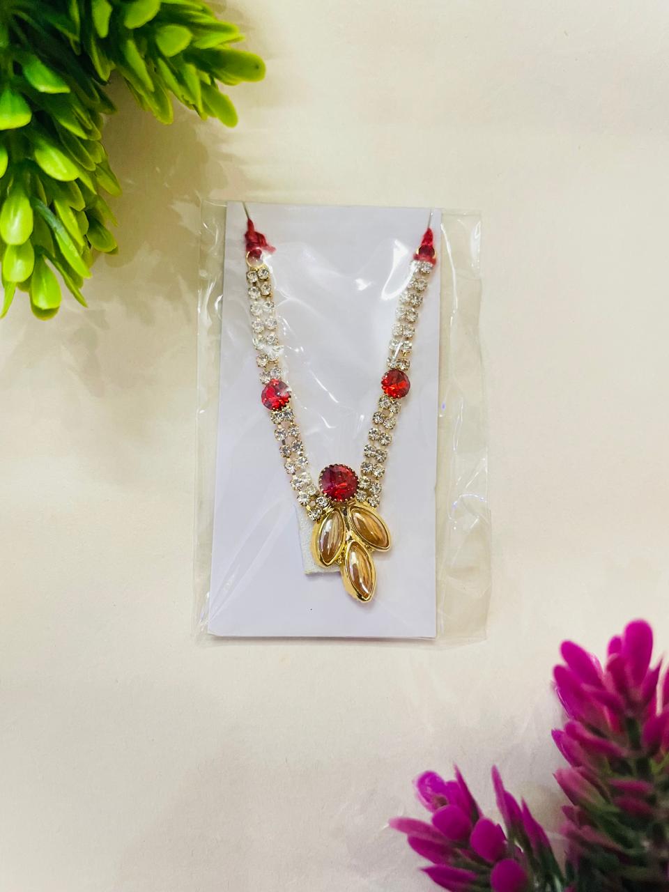 Laddu Gopal Ji Pushp mala for idols (Size 5,6)