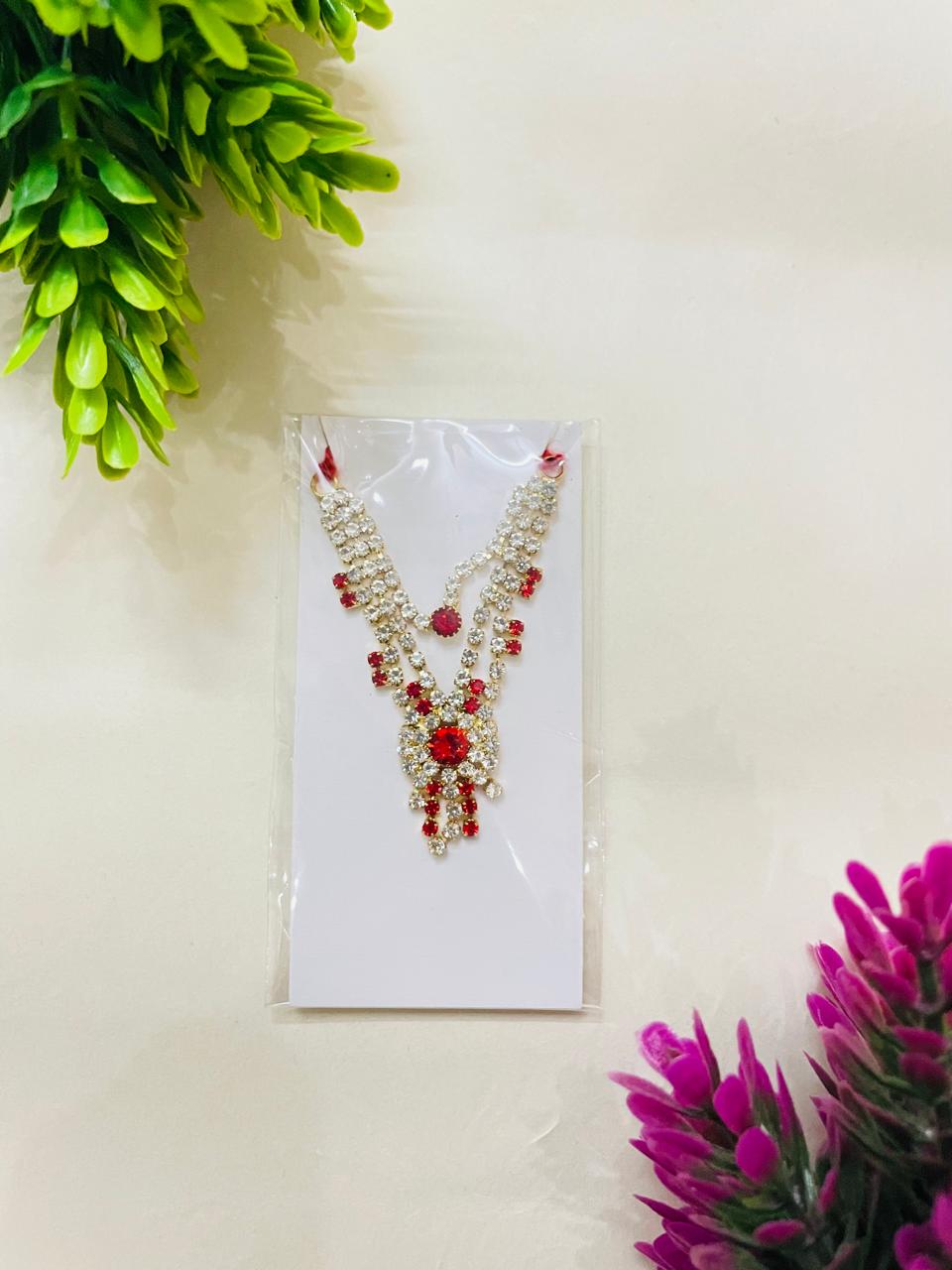 Laddu Gopal Ji Murlidhar mala for idols (Size 3,4)