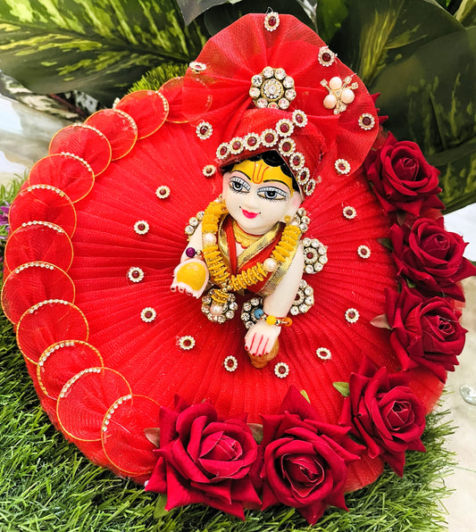 Laal Gulaab Mohini Laddu Gopal Poshak Set