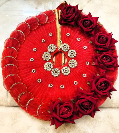 Laal Gulaab Mohini Laddu Gopal Poshak Set